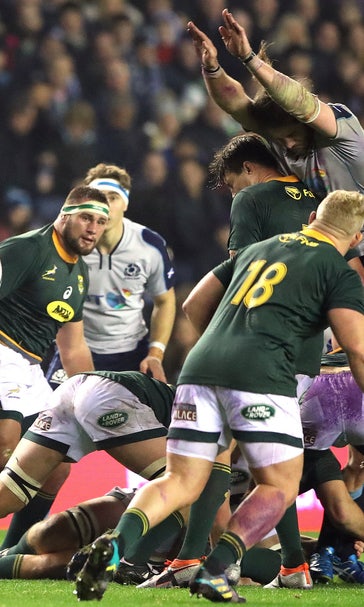 Springboks win at Murrayfield 26-20